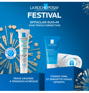 La Roche-Posay Offre Effaclar Duo+M Soin Triple Correction Anti-Imperfections | 40 ml