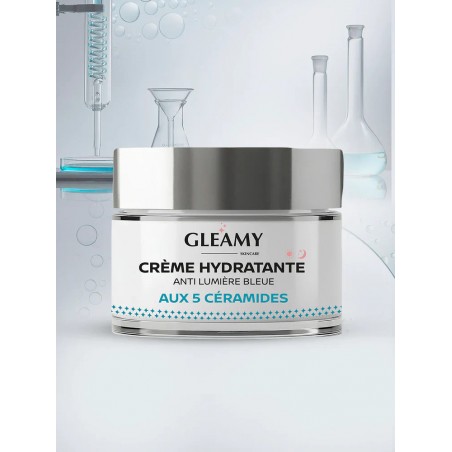 GLEAMY Crème Hydratante Anti Lumière Bleue 50ml