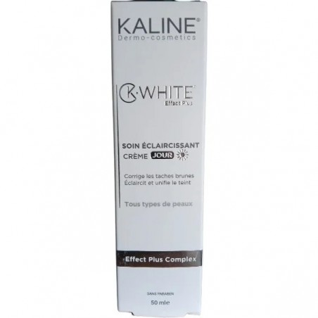 KALINE K-WHITE SOIN ÉCLAIRCISSANT EFFECT PLUS CRÈME DE JOUR 50ML