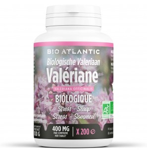 BIO ATLANTIC VALERIANE BIO 400MG B120 COMP