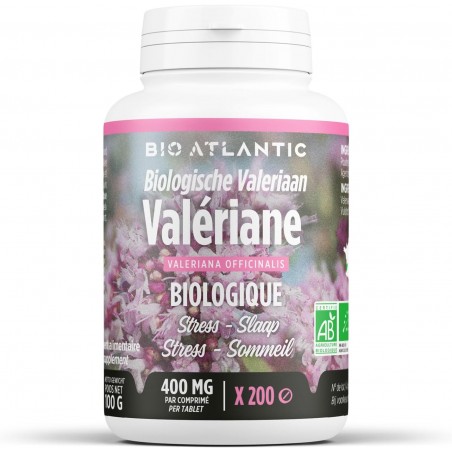 BIO ATLANTIC VALERIANE BIO 400MG B120 COMP