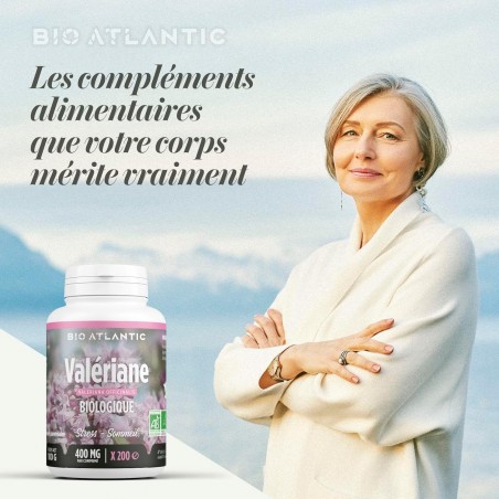BIO ATLANTIC VALERIANE BIO 400MG B120 COMP