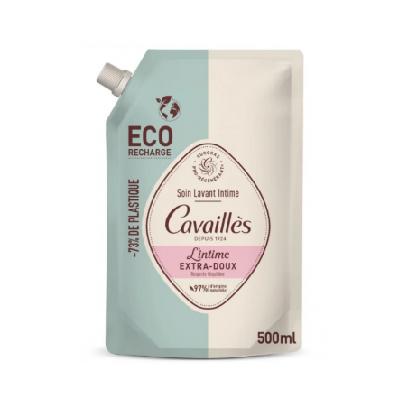 ROGE CAVAILLES SOIN LAVANT INTIME EXTRA DOUX ECO RECHARGE 500ML