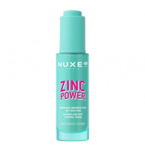 NUXE ZINC POWER SERUM ANTI-IMPERFECTIONS ANTI-BOUTONS ZINC PCA + LYCHEE 30ML
