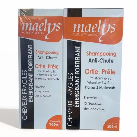 MAELYS PACK SHAMPOOING ORTIE PRELE 200ML + MAELYS SHAMPOOING ORTIE PRELE 100ML