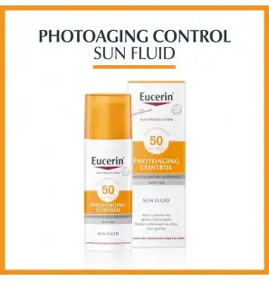 EUCERIN OFFRE SUN PHOTOAGING CONTROL Fluide spf 50 | 50ML