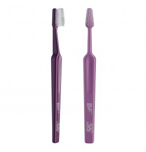 TEPE BROSSE A DENTS SELECT SOFT MAUVE