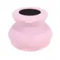 COSMETIC CLUB Brosse en Silicone Corps "Nettoyante" 9cm Rose