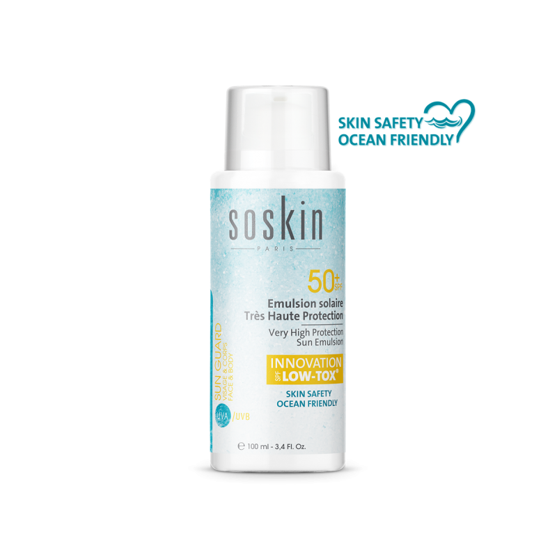 SOSKIN LOW-TOX émulsion solaire spf 50+ (100ml) SOSKIN LOW-TOX émulsion solaire spf 50+ (100ml)