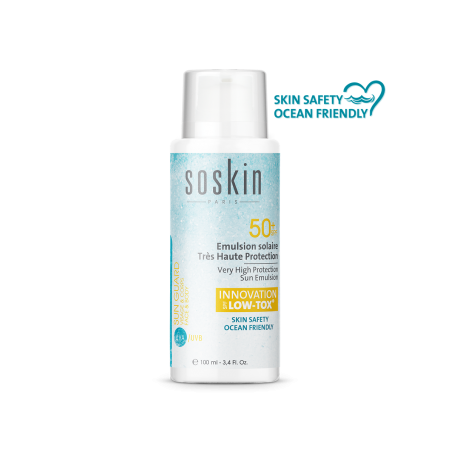 SOSKIN LOW-TOX émulsion solaire spf 50+ (100ml)