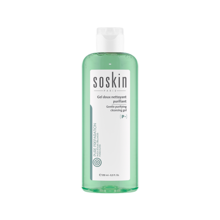 SOSKIN gel nettoyant doux purifiant 500 ml