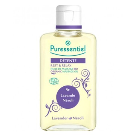 PURESSENTIEL DETENTE huile de massage BIO 100 ml