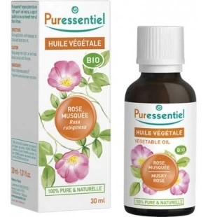 PURESSENTIEL ROSE MUSQUEE huile végétale BIO 30 ml