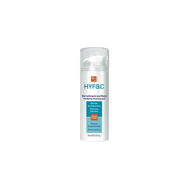 Hyfac gel nettoyant purifiant 150 ml