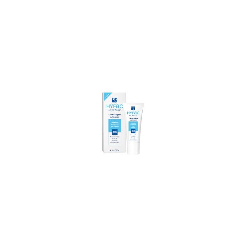 Hyfac hydrafac crème hydratante légère 40 ml