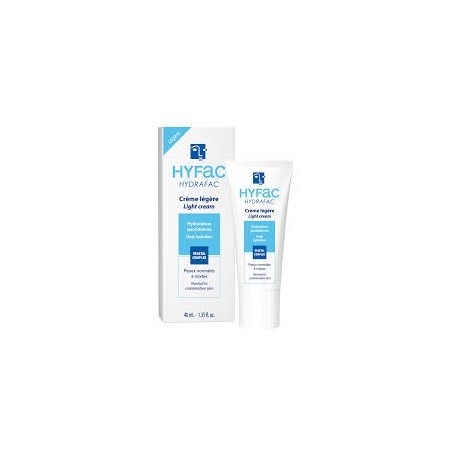 Hyfac hydrafac crème hydratante légère 40 ml