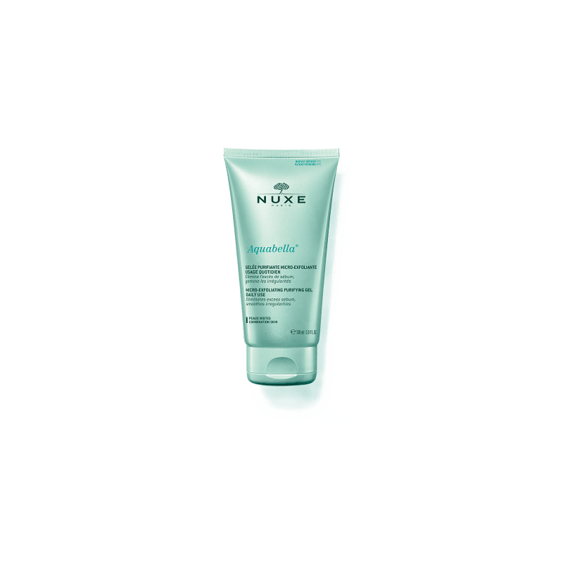 NUXE Aquabella Gelée Purifiante Micro-exfoliante usage quotidien