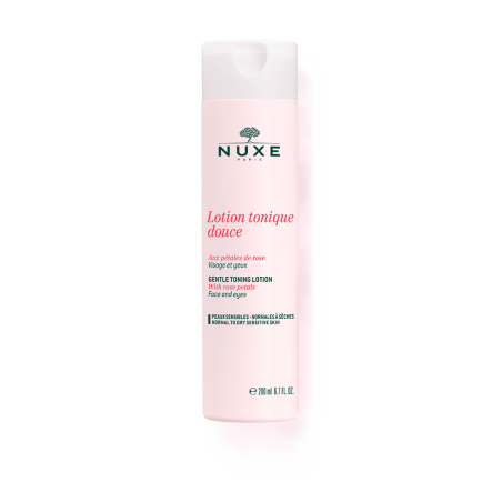 Nuxe Lotion Tonique Douce aux Pétales de Rose 200ml visage et yeux