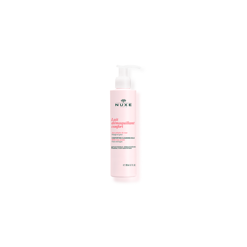 Nuxe Lait Démaquillant Confort aux Pétales de Rose  200ml