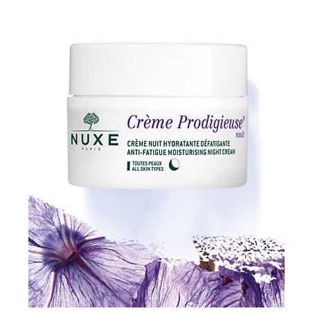 Nuxe Prodigieuse Crème Nuit  Soin Hydratant Défatiguant 50 ML