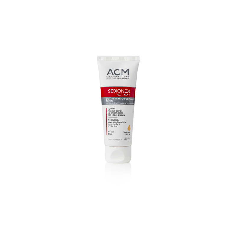 ACM SEBIONEX ACTIMAT soin anti-imperfection teinté claire 40 ml