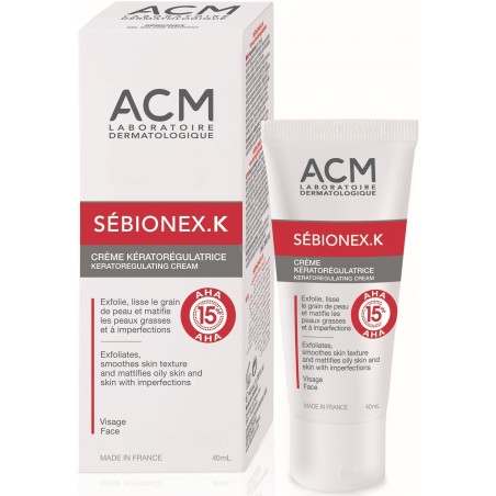 ACM SEBIONEX K crème kérato-régulatrice 40 ml