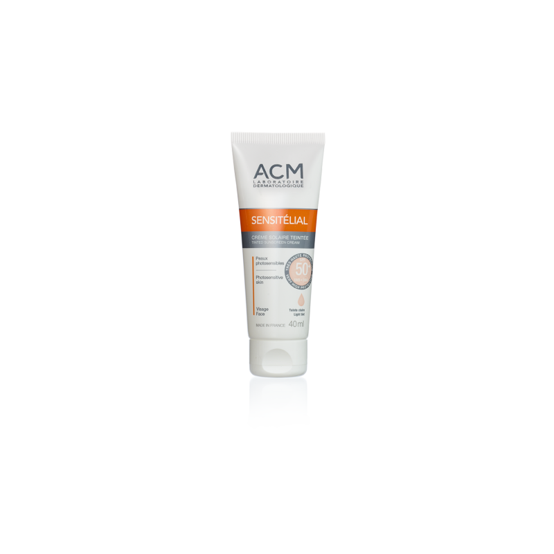 ACM SENSITELIAL écran solaire teinté claire spf 50+ (40ml)