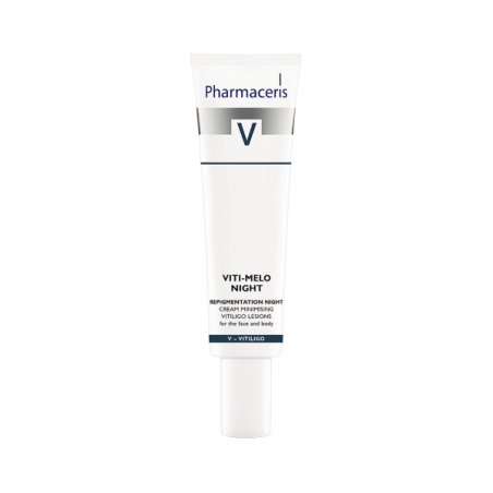 PHARMACERIS V Vitiligo Melo Night Crème DE Nuit Repigmentante 40 ML
