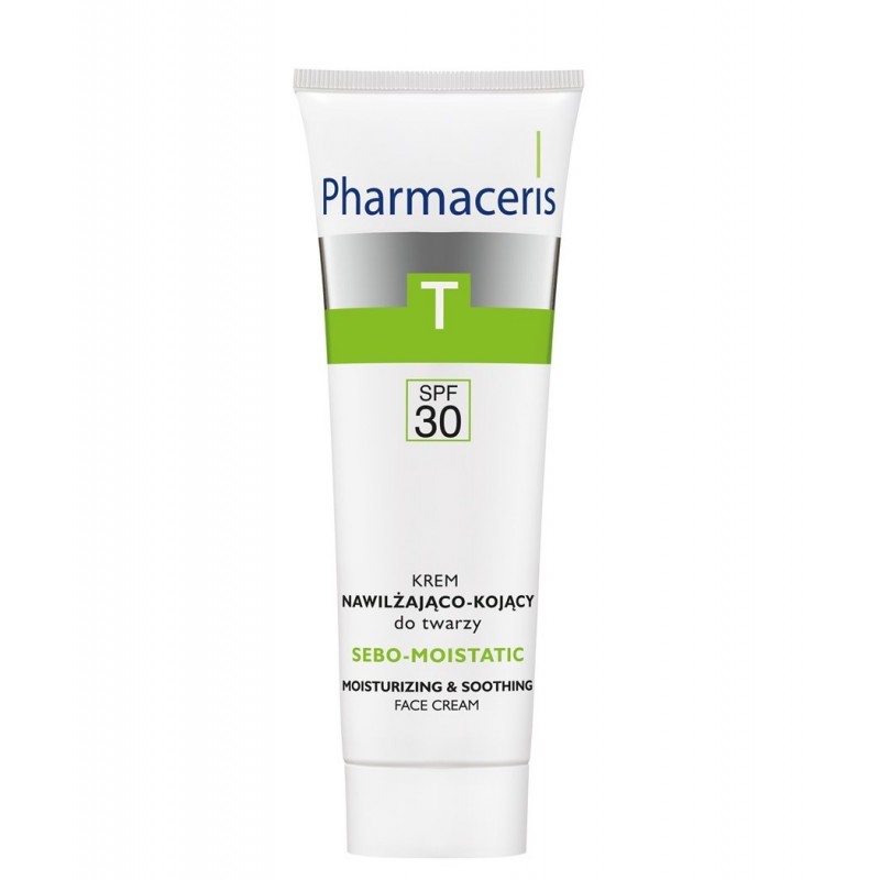 PHARMACERIS T SEBO-MOISTATIC Crème Visage Apaisante SPF30  50 ML