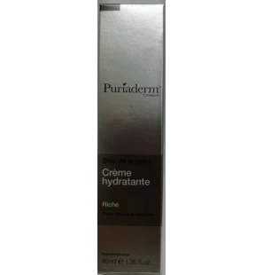 PURIADERM crème hydratante riche 40 ml