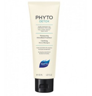 PHYTO DETOX shampooing détoxifiant fraîcheur 125 ml