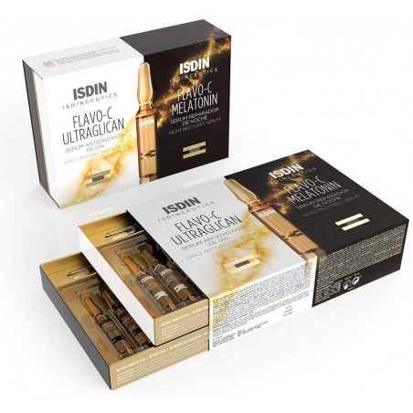 ISDIN CEUTICS FLAVO-C  sérum jour et nuit | 4 ampoules