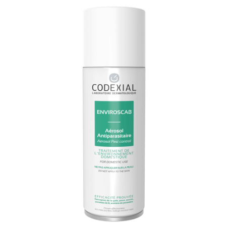 CODEXIAL ENVIROSCAB (BIOCIDE) Aérosol antiparasitaire 200 ML