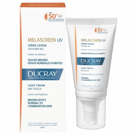 DUCRAY MELASCREEN crème légère UV spf 50+ | 40 ml