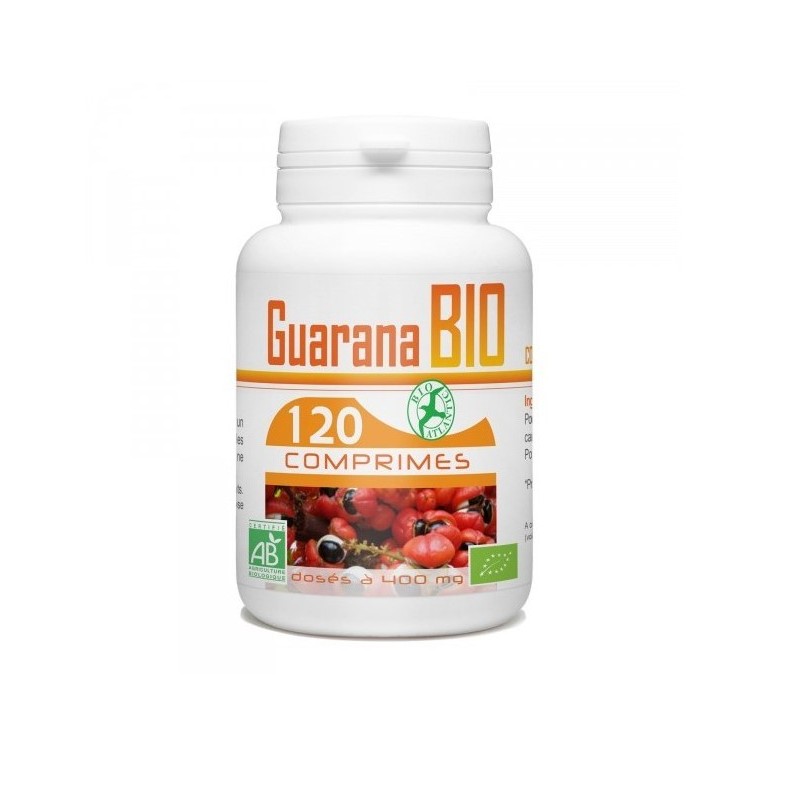 GPH DIFFUSION Guarana Bio 400 mg | 120 comprimés GPH DIFFUSION Guarana Bio 400 mg | 120 comprimés