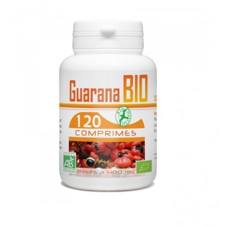 GPH DIFFUSION Guarana Bio 400 mg | 120 comprimés