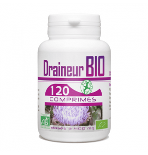 GPH DIFFUSION Draineur Bio 400 mg | 120 comprimés