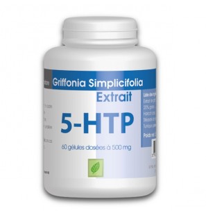 GPH DIFFUSION Griffonia extrait 5HTP 500 mg | 60 gélules