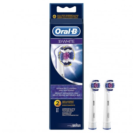 ORAL-B Recharge pour brosse à dents 3D WHITE
