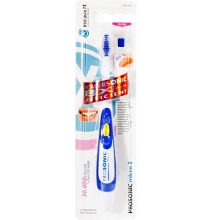 MIRADENT brosse à dents à piles PROSONIC MICRO 2
