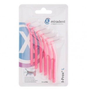 MIRADENT I PROX L 0.4MM ROSE brossettes Boite 6