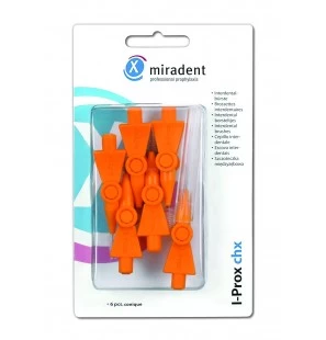 MIRADENT I-PROX CHX B6 ORANGE CONIQUE