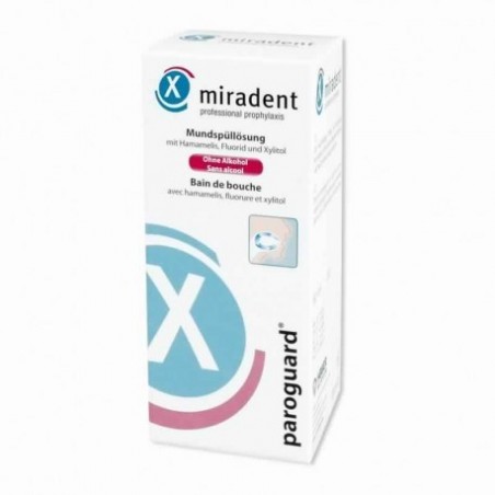 MIRADENT PAROGUARD -CHX bain de bouche 200ML