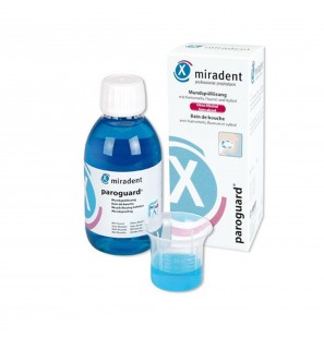 MIRADENT PAROGUARD -CHX bain de bouche 200ML