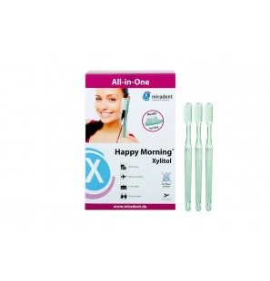 MIRADENT brosse à dents HAPPY MORNING XYLITOL
