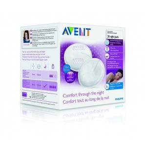 Avent Philips coussinet d'allaitement nuit boite de 20