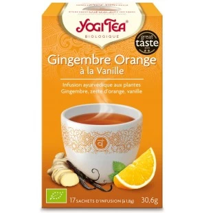 YOGI TEA Gingembre orange vanille