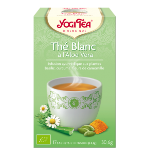 YOGI TEA Thé blanc à l'aloe vera