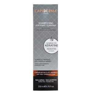 CAPIDERMA shampooing à la kératine fortifiant | 200 ml