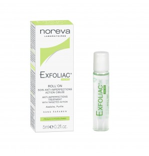 NOREVA EXFOLIAC roll'on anti-imperfections action ciblée 5 ml